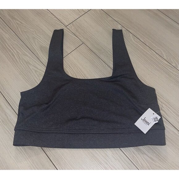 Jenni Square Neck Bra Bralette Bra Unlined WF WPL8046 Womens XL Gray New Nwt - Picture 2 of 5